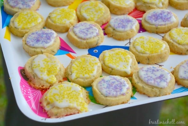 Lemon Rosemary  Cookies