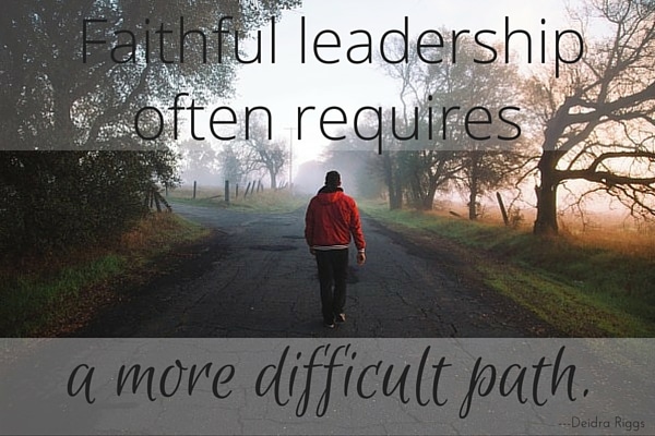 Faithful leadership